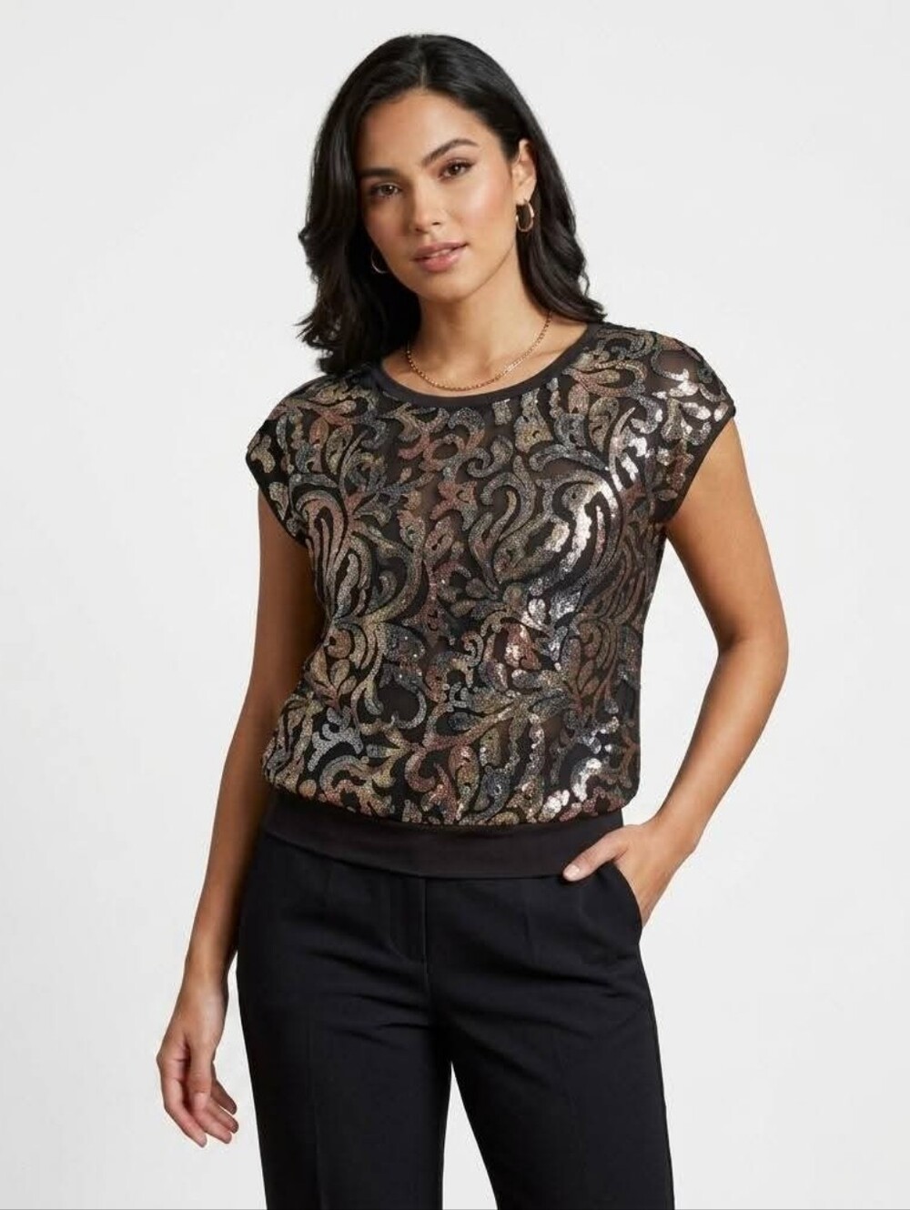 Repertoire Sequin Top